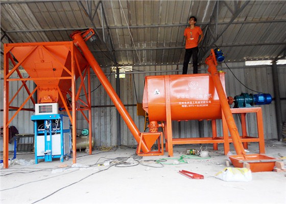 简易型砂浆生产线