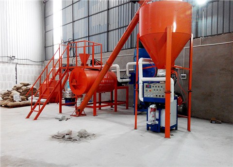 简易型砂浆生产线