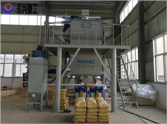 自动化干粉砂浆生产线