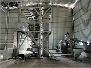 江西德兴干粉砂浆生产线建成投产