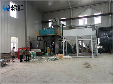 唐山福莱特灌浆料砂浆生产线投产
